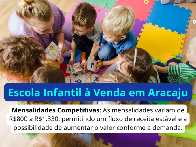 Escola de Educação Infantil à Venda em Aracaju