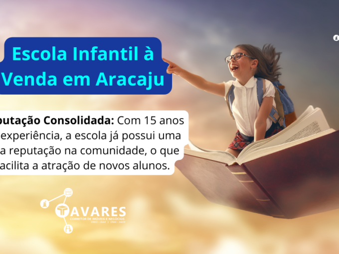 Escola de Educação Infantil à Venda em Aracaju