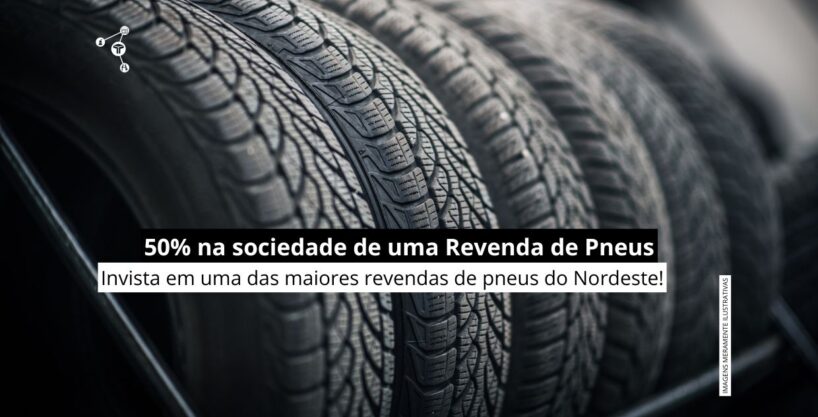 revenda de pneus à venda no Nordeste