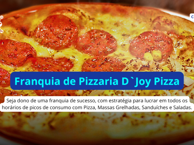 franquia de pizzaria a venda em Aracaju