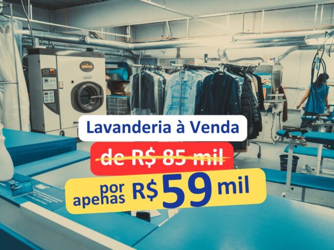 lavanderia a venda em Sergipe