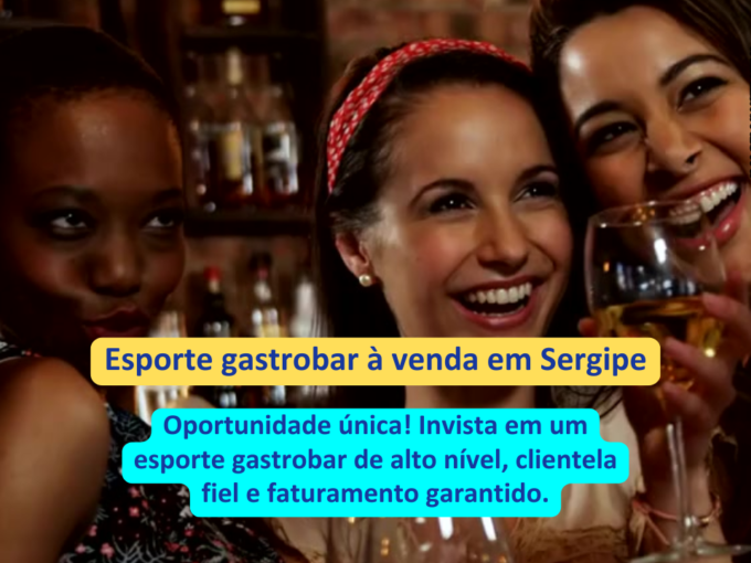 esporte gastrobar a venda em sergipe