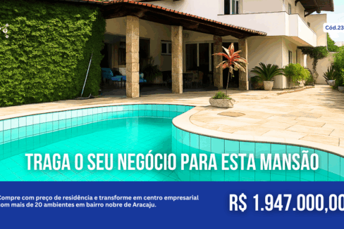 mansao comercial à venda no grageru