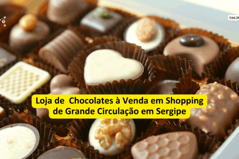 loja de chocolates à venda
