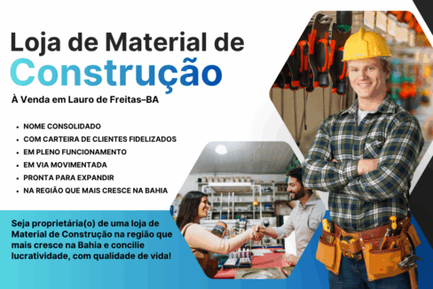 Loja de Material de Construção à Venda