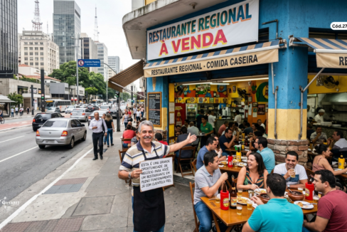 restaurante regional à venda