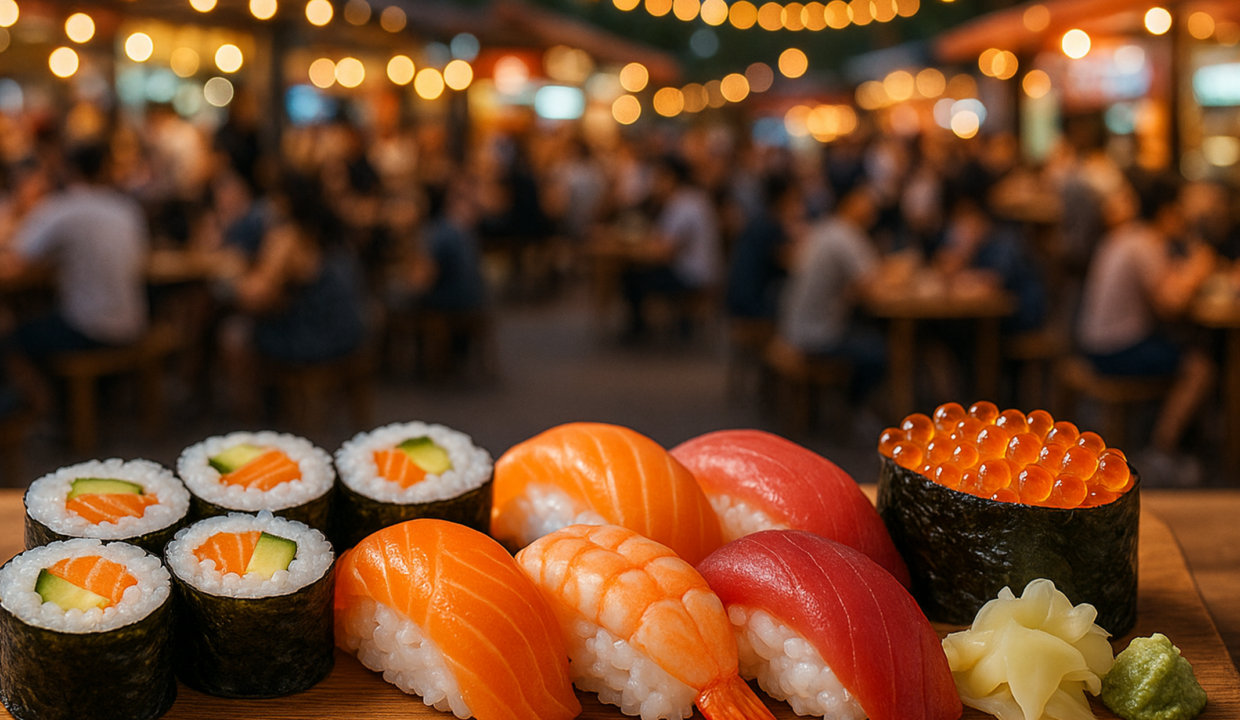 restaurante de sushi a venda