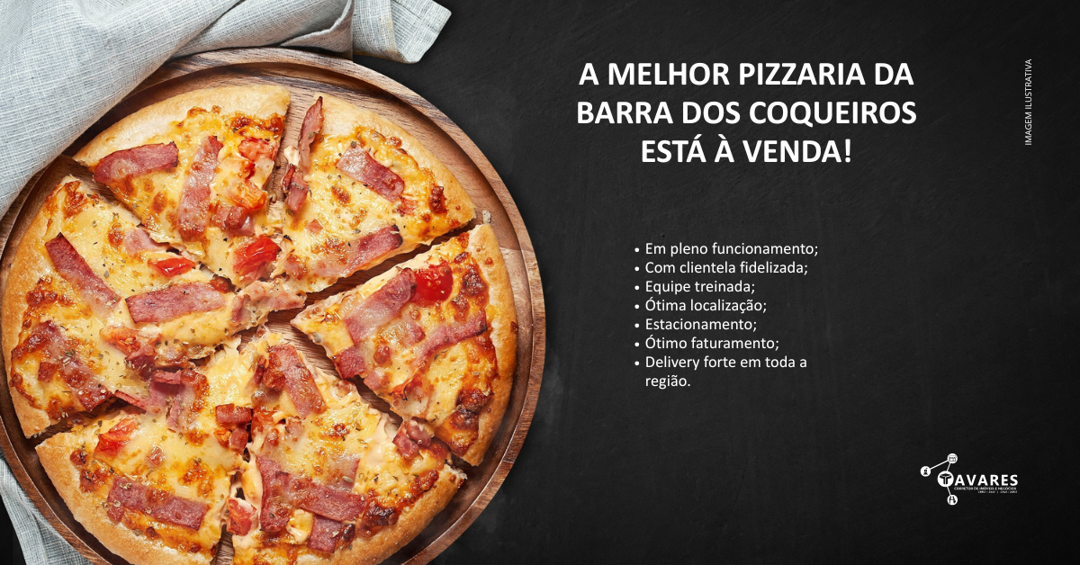 pizzaria a venda