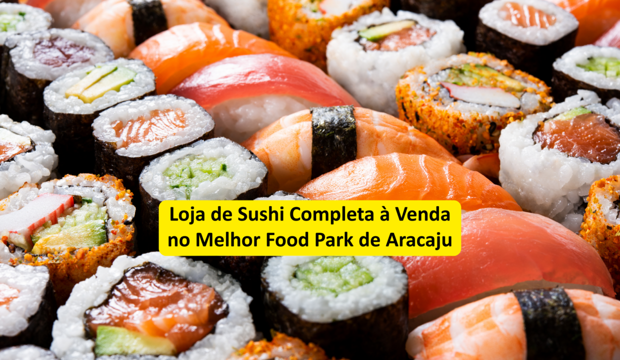 restaurante de sushi a venda